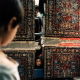 Afghan refugees work in carpet factories. The carpet industry makes large use of child labour.