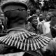 Soldiers control crowds along Kinshasa"s streets whenever the heavily armed presidential convoy passes, sometimes three times daily. Streets are closed down and movement is restricted.