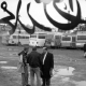 Iraqi waiting at the bus station in Sayeda Zeinab neighbourhood on the outskirts of Damascus that is home to many Iraqi refugees.