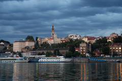 Waterfront and town &copy; EC