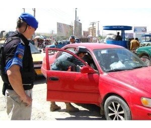 Training Afghan police in the rule of law