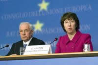 Mykola Azarov and Catherine Ashton &copy; The Council of the European Union