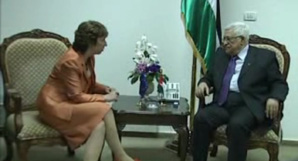 HR Ashton meeting with Mahmoud ABBAS