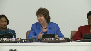 Catherine ASHTON attends "Women & Political Participation" High Level UN Women event - 19/09/2011