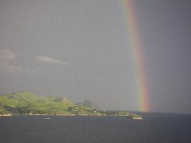 Arc-en-ciel au-dessus de Port Moresby &copy;UE