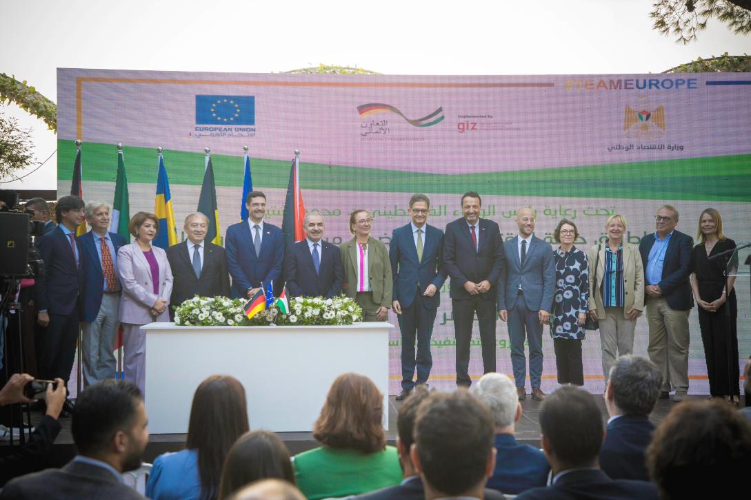 Greening Palestinian Economy: Team Europe Launches Joint Initiatives to Support Green Growth 