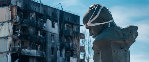 Statue Shevchenko destruction behind