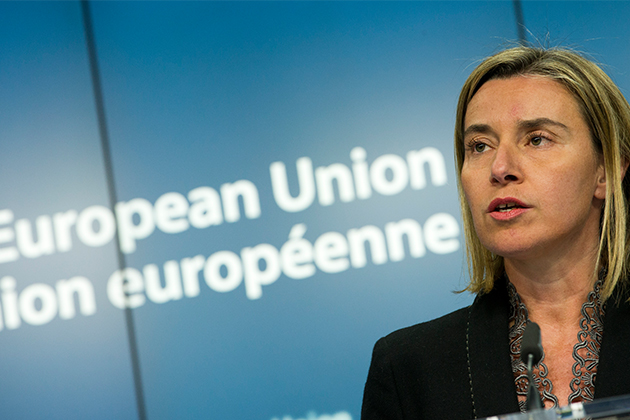 HR/VP Federica Mogherini at the Foreign Affairs (Defence) Council