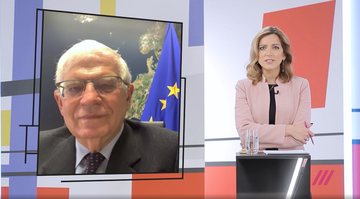 Dozhd / TV Rain - Interview: Josep Borrell | EEAS