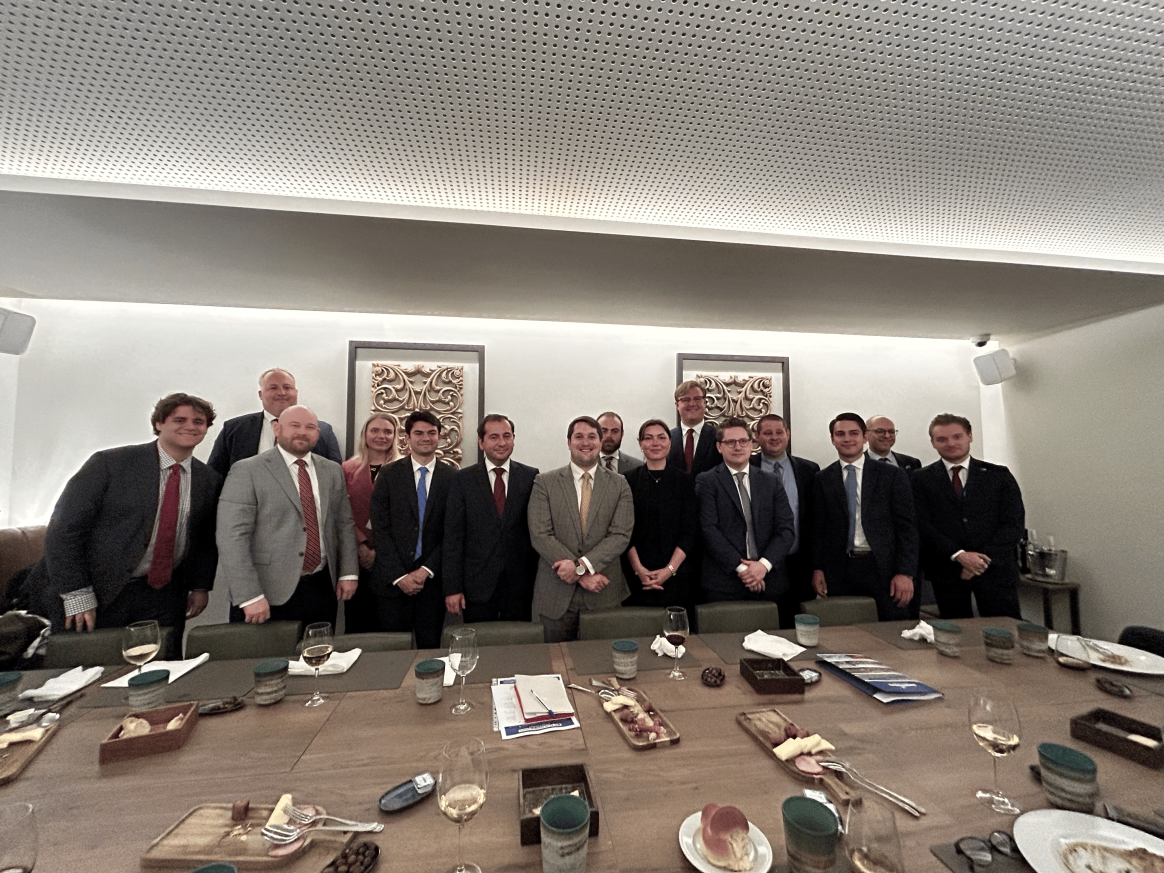 Lunch with Member of HRVP Cabinet, Calin Ungur, Brussels