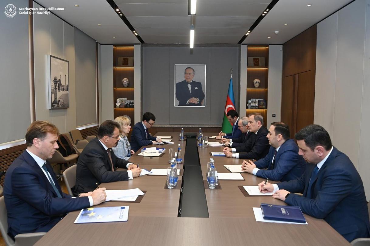 Meeting with Minister of Foreign Affairs of Azerbaijan Jeyhun Bayramov