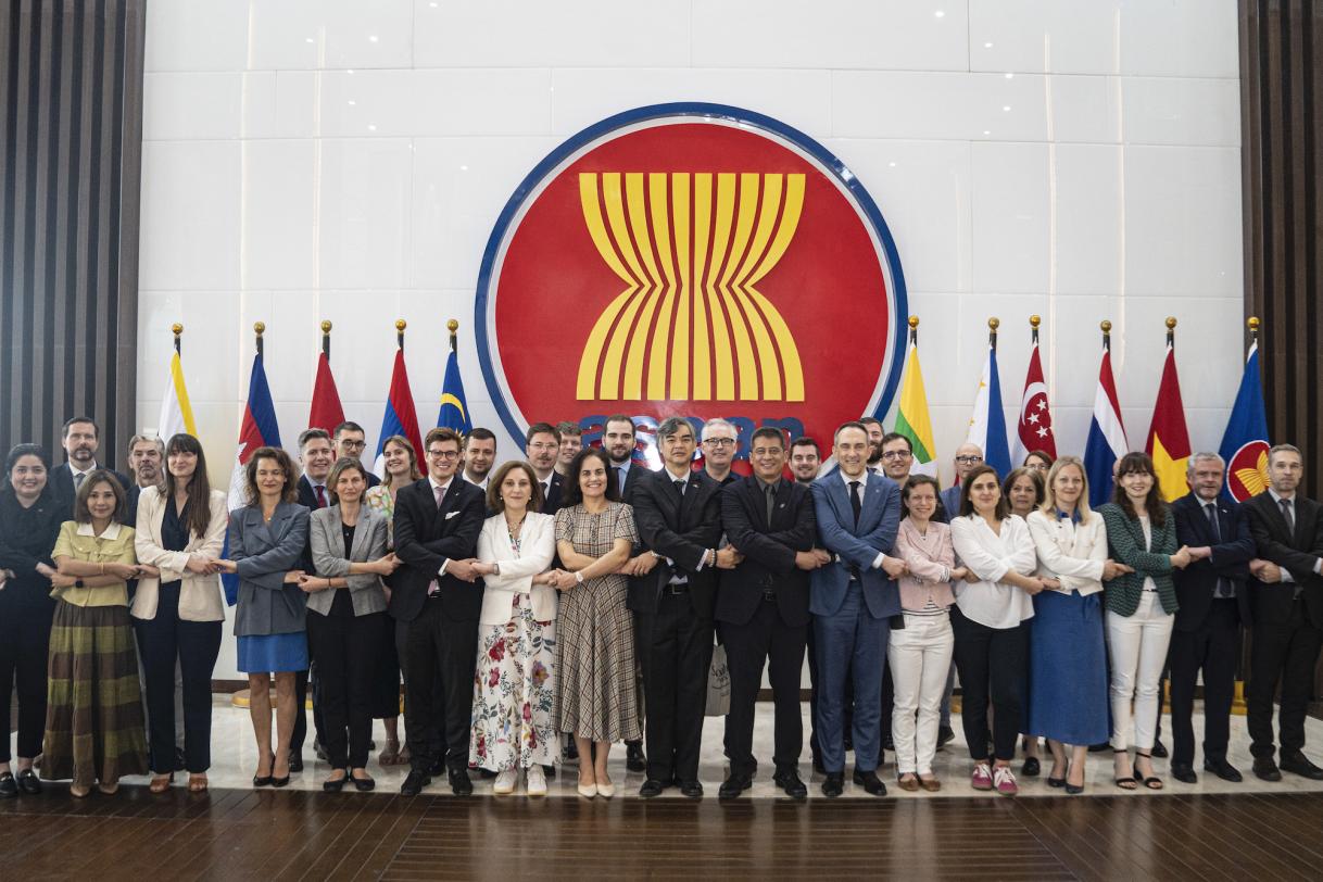Meeting at the ASEAN Secretariat