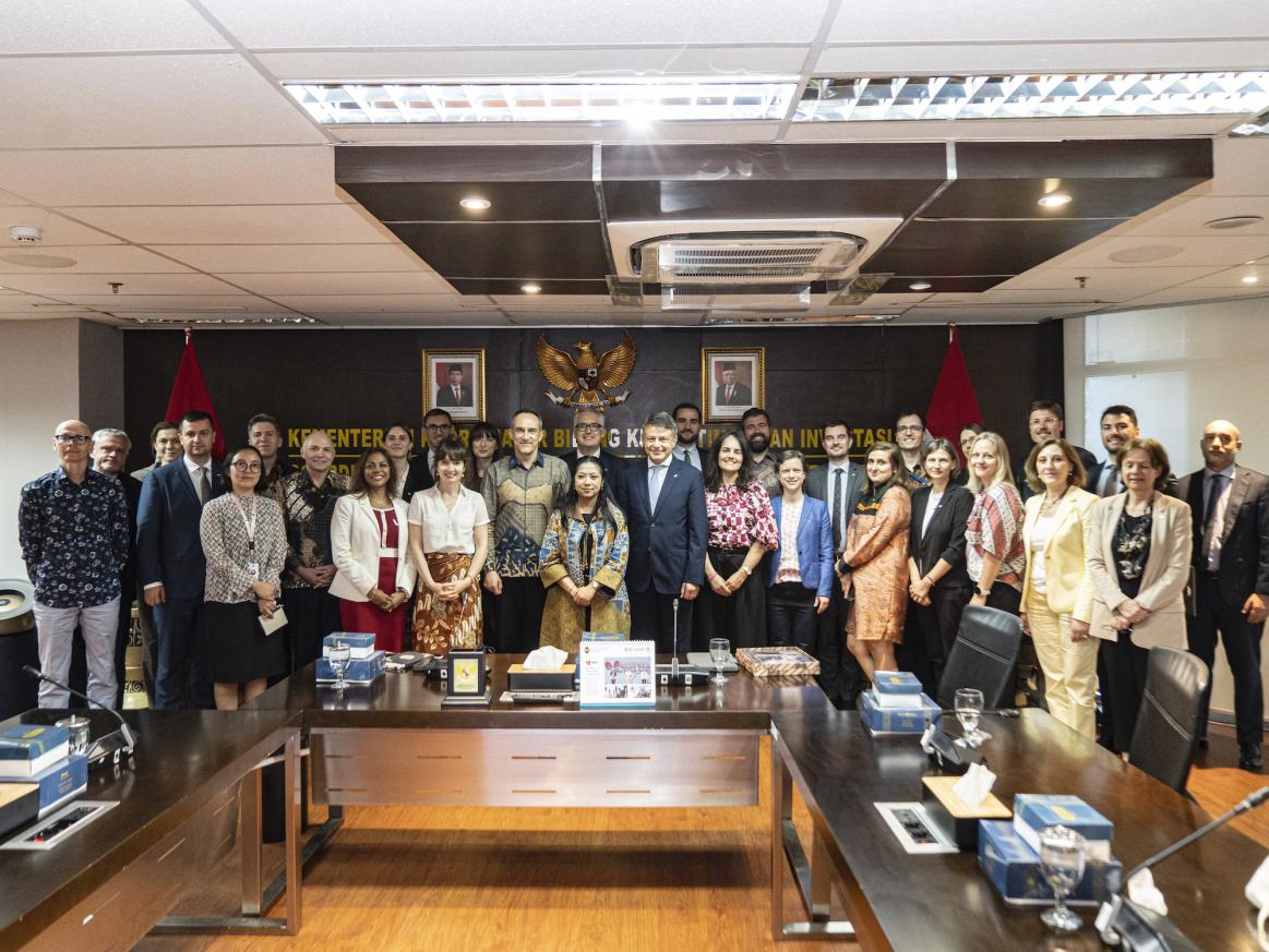Meeting at the Indonesian Coordinating Ministry of Maritime Affairs and Investment