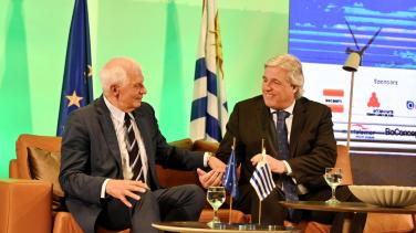 HR/VP Josep Borrell and Foreign Minister Bustillo