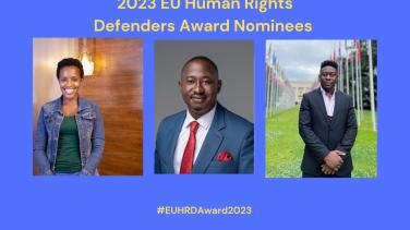 Shortlisted Nominees 2023 EU Human Rights Defenders Award