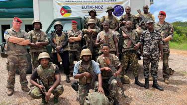 The FAZSOI joined forces with the EUTM MOZ