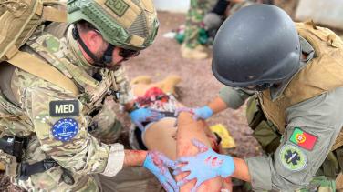 Medical Support on a Mission – EUTM MOZ Medical Team dual role