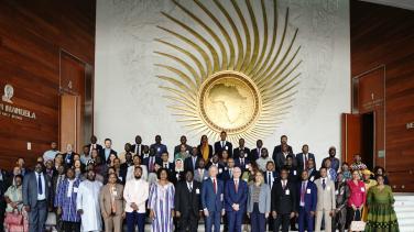 ACQF family picture at the African Union 