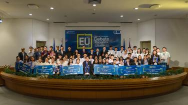 Group photo of EUTH Debate Championship 2019