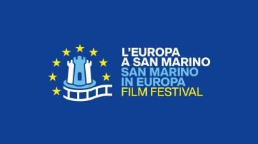 logo of the festival with San Marino towers and fil strip