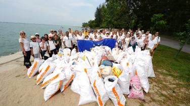 EU Beach CleanUp 2023 in Singapore