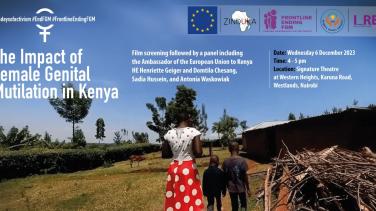 Poster Anti FGM Film Screening
