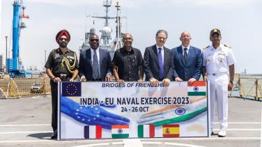 EU Ambassadors in Ghana with India Representatives