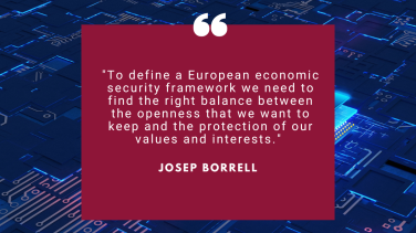 Economic security is a new horizon for EU foreign and security policy