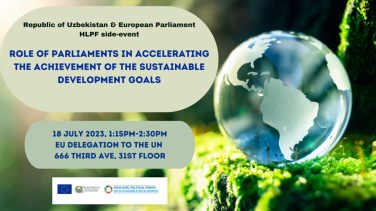 18 July 2023, New York - HLPF Side Event on the Role of Parliaments