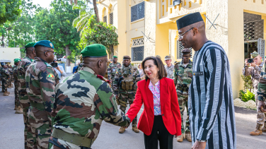 Military leaders meet Spanish minister in Mali