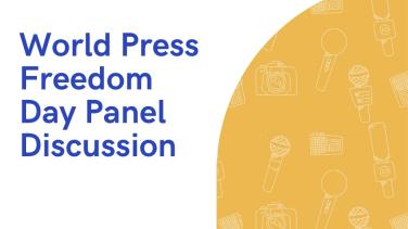Key visual for World Press Freedom Day Panel Discussion 2023 Hong Kong