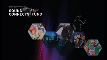 Poster for Sound Connects Fund