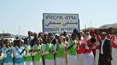 Senafe Hospital in Debub Region