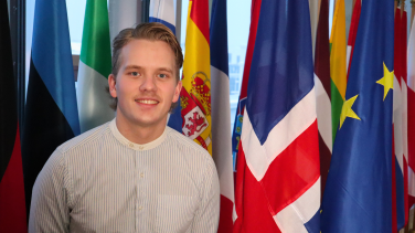 Mr Bragason, Trainee at the EU Delegation to Iceland