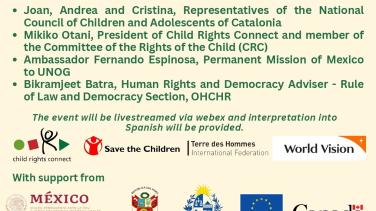 HRC57 Side Event – Children's Rights