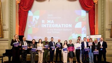 Winners of the 6th EU Award for Roma Integration in the Western Balkans and Türkiye announced