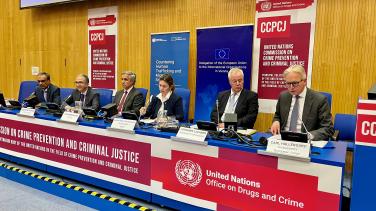 Photo EU Side Event at CCPCJ34 - Smuggling of migrants in the digital era