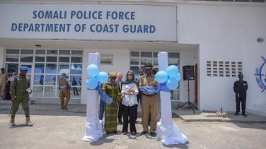 EU hands over new HQ building, floating jetty and equipment to the Somali Coast Guard