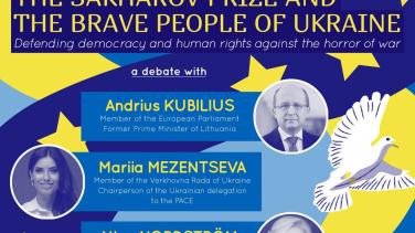 DEBATE The Sakharov Prize and the brave people of Ukraine visual