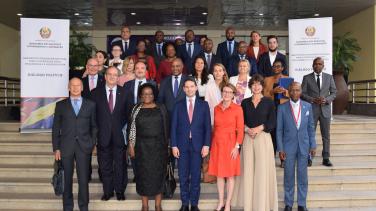 Group photo:Political Dialogue EU - Mozambique