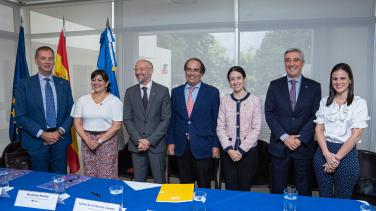 Firma de convenio entre UE y AECID en El Salvador