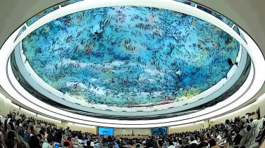 Human Rights Council room