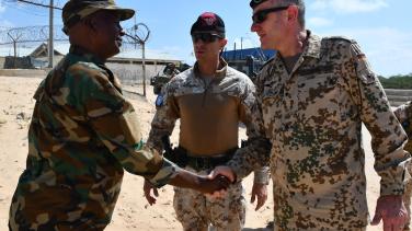 General Albl visits Somalia