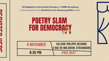 Poetry Slam for Democracy visual