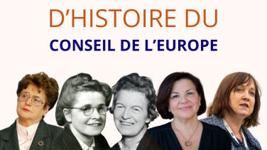 75 femmes dans 75 ans d'histoire du Conseil de l'Europe - Semaine 6