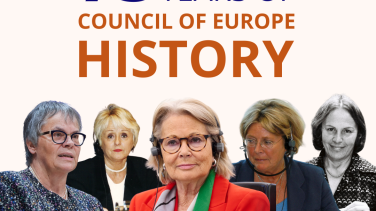 75 women in 75 years of Council of Europe history - Week 14