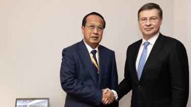 Visit of Cambodian Minister to EC
