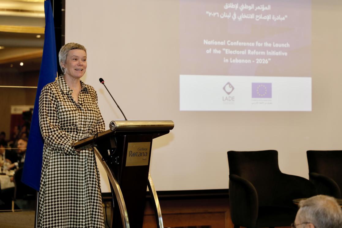 EU Ambassador to Lebanon Sandra de Waele