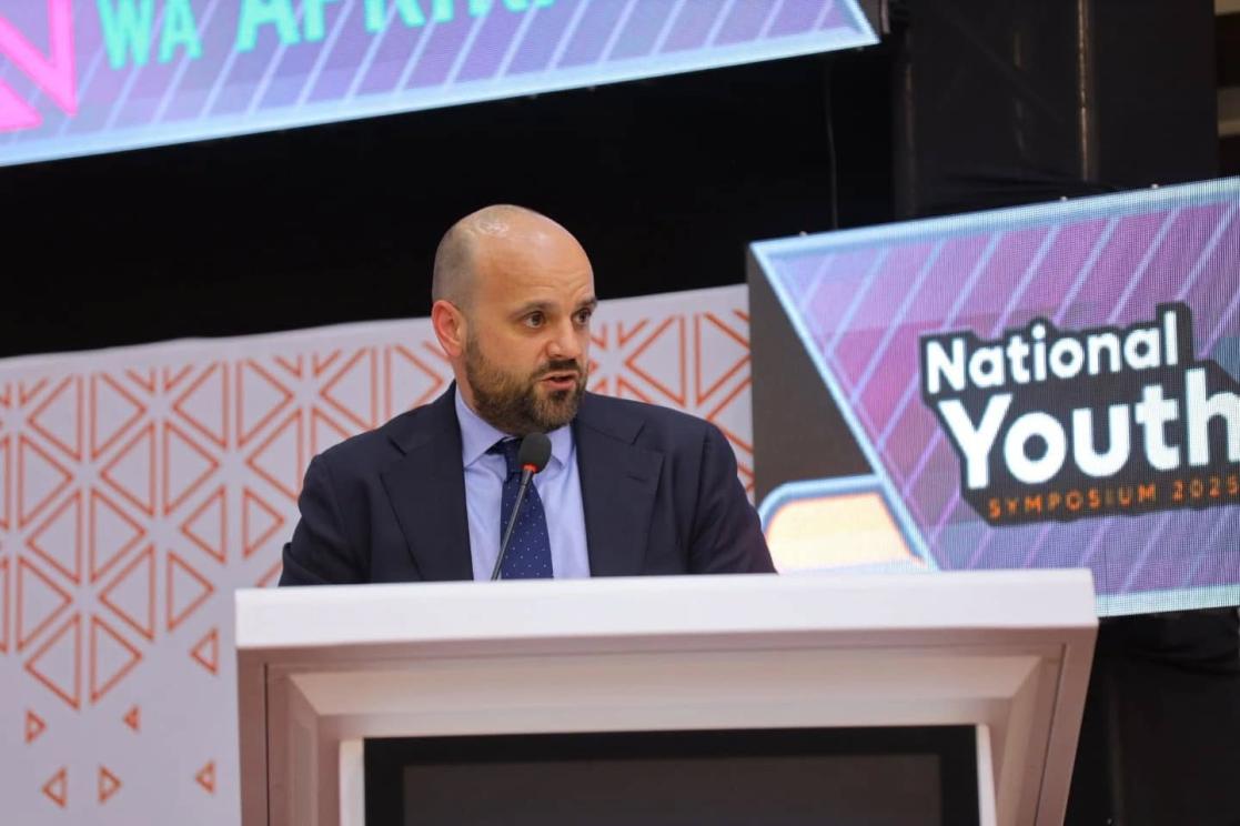 Guillaume Chartrain speaks at NIMD event 2025