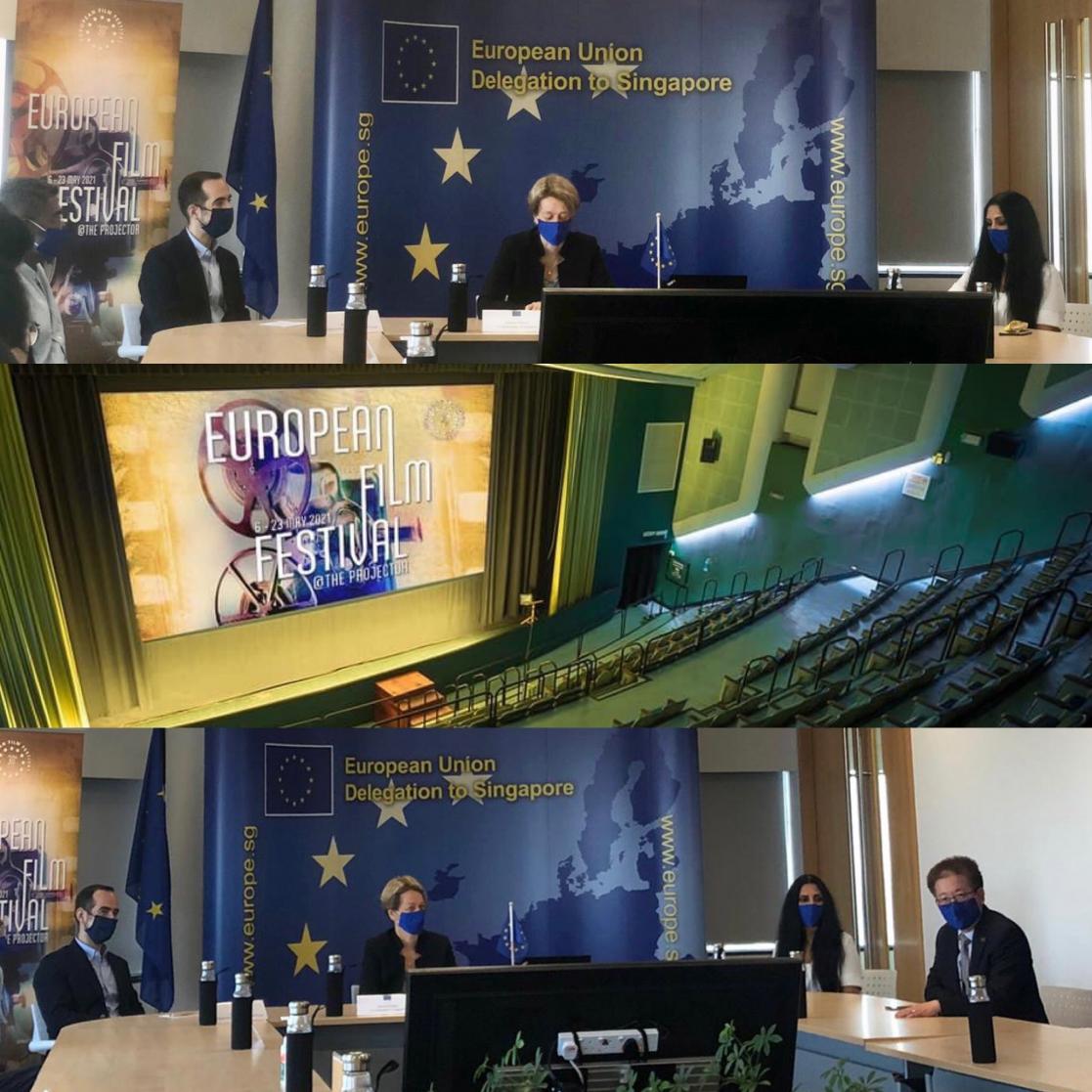 Media conference of the European Film Festival